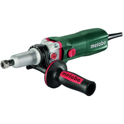 Metabo GE 950 G rettsliper på 950 W med grønn motorenhet, sølvfarget girhus og svart ekstrahåndtak.