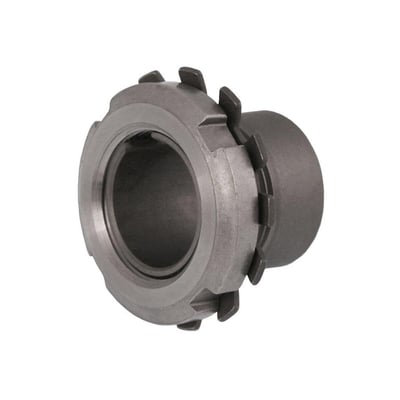 SKF H 2308 klembøsning i metal med 35mm indvendig diameter og 58mm udvendig diameter, vist på hvid baggrund.