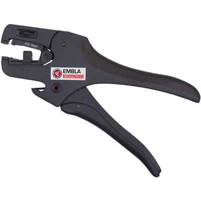 Elpress Embla V klippe- og afisoleringsværktøj med V-formede blade til 0,1-4 mm² ledere og 191 mm længde.