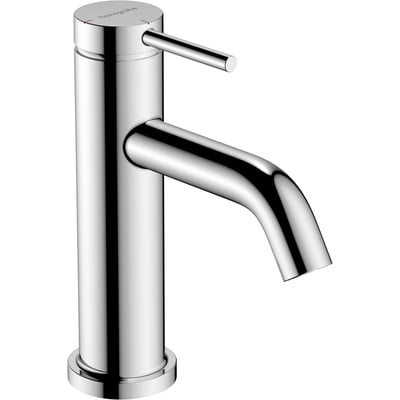 Hansgrohe Tecturis S 80 håndvaskarmatur i skinnende krom med 1-greb og løft-op bundventil, perfekt til ethvert badeværelse.