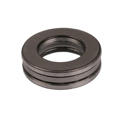 SKF 51202 trykleje med 15 mm indvendig diameter og 32 mm udvendig diameter, vist på hvid baggrund.