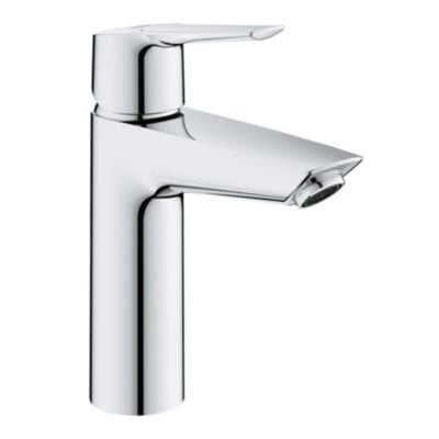 Grohe Start 2021 M-size håndvaskarmatur i krom med elegant, minimalistisk design og enkelt greb.