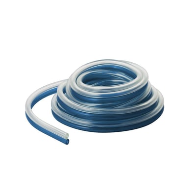 Geberit luftslange til Prego cisterne, 3/6 liter, med en dobbeltdiameter på Ø4mm og Ø5mm i blå og klar plast.