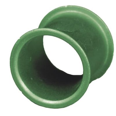 ETI grøn pasring D01 til 6A Neozed sikringer, der forhindrer forkert sikringsstørrelse i installationer.