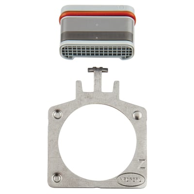 Grohe mousseur til armaturer med en integreret pakning og et monteringsbeslag med NEOPERL logo.