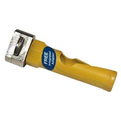 PRO-FIT HM hulsav 25mm multi purpose med integreret adaptor og blå mærkat.