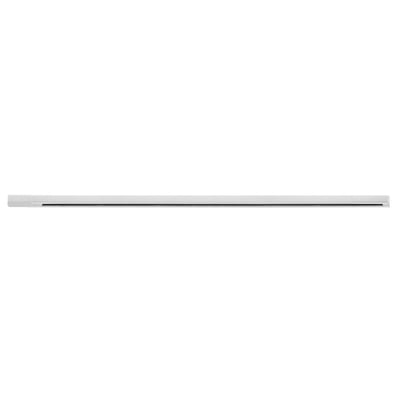 Enkel, hvid 4 meter lang Nordic Aluminium Skagen lysskinne til loftmontering.