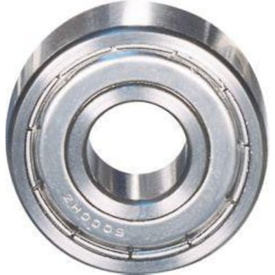 SKF 604-2Z enradet sporkugleleje, 4x12x4 mm, med to metalbeskyttelsesskjolde og synlig indgravering.