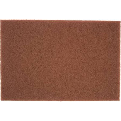 Tyrolit håndpad i rød og meget fin kvalitet, 152x229 mm, egnet til rensning og finish.