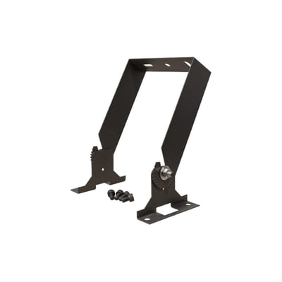 SG Armaturen High Bay Tovdal beslag i grafitfarvet metal, designet til loft- eller vægmontering med justerbar vinkel og inkluderet monteringsskruer.