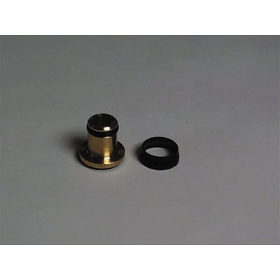 Frese styr 06-8003 i messing med sort O-ring, designet til universaltud 06-80030.