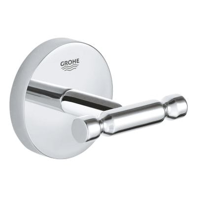 Grohe Start Cosmopolitan håndklædekrog i blank krom metal med en bredde på 54 mm og en dybde på 55 mm.