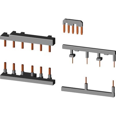 Siemens fortrådnings-kit Y-D S0 med skruetilslutning og kobberstifter, designet til stjerne-trekant start.