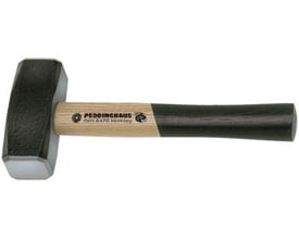 Peddinghaus mukkert på 1500 gram med et solidt asketræsskaft, der er delvist sortbejdset for bedre greb.