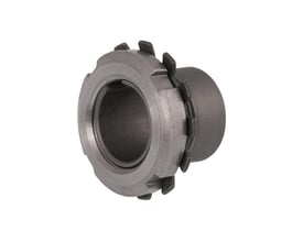 SKF H 315 klembøsning i metal med en indvendig diameter på 65 mm og udvendig bredde på 98 mm, vist på hvid baggrund.