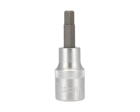 Tecos Bitstop Hex 7 x 65 mm står oppreist med synlig sekskantbit og rillet 1/2-tommestopp.