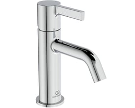 Ideal Standard Joy håndvaskarmatur i blank krom med et elegant 1-grebs design og et stilrent udløb.