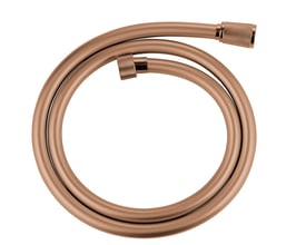 Grohe Silverflex bruseslange på 125 cm i farven Poleret Warm Sunset, vist opsvulmet.