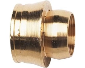 IMI FPL kompressions konusring i messing, 10 mm x ½", afzinkningsbestandig AMETAL® med indvendige riller.