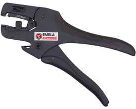 Elpress Embla V klippe- og afisoleringsværktøj med V-formede blade til 0,1-4 mm² ledere og 191 mm længde.