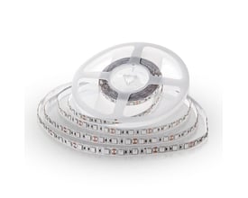V-Tac 9 W/m LED-stripe på rull med synlige lysdioder, 5 meter, 24 V og 60 LED per meter.