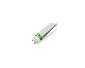 LEDlife 19 W LED T8-rør på 120 cm sett på skrå, med synlige lysdioder og G13-sokkel i enden.