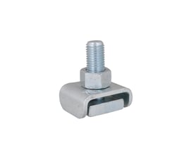 Walraven Strut T-Bolt samling M16, med U-formet gevindplade og formonteret møtrik, produceret i galvaniseret stål.