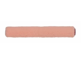 Spekter Perfection malerrulle refill på 150 mm med 5 mm luv i peach farve på hvid baggrund.