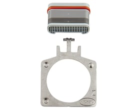 Grohe mousseur til armaturer med en integreret pakning og et monteringsbeslag med NEOPERL logo.