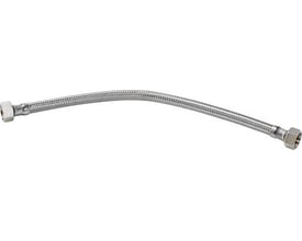 NEOPERL tilslutningsslange af EPDM med rustfri flet og omløbere, 1000 mm lang med ½" x ½" dimensioner.