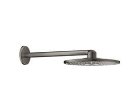 Grohe Rainshower SmartActive 310 mm hovedbruser i børstet hard graphite med 430 mm vægmontering.