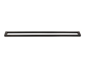 Unidrain Highline Colour ramme i sort PVD-behandlet rustfrit stål, 900 mm lang med 10 mm højde og et eksklusivt udtryk.
