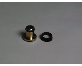 Frese styr 06-8003 i messing med sort O-ring, designet til universaltud 06-80030.