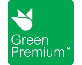 Schneider Electric Green Premium logo med hvid tekst på grøn baggrund.