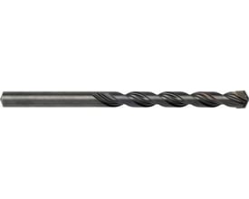 Irwin Tools murbor med 10 mm diameter og 100 mm boredybde, vist med sin dobbelte spiral i kromvanadium.