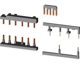 Siemens fortrådnings-kit Y-D S0 med skruetilslutning og kobberstifter, designet til stjerne-trekant start.