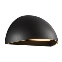 Utendørs vegglampe svart, bluetooth, LED, Nordlux Arcus Smart