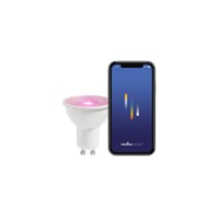 Smart GU10, Bluetooth, WiFi LED-pære, Color, 380lm, Nordlux Smart Light