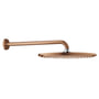 Grohe Rainshower Cosmopolitan hovedbruser med 310 mm diameter og 380 mm brusearm i børstet Warm Sunset finish.