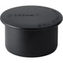 Geberit Silent muffeprop til 90mm rør i sort PP-MD materiale med indgraveret logo og dimension.