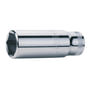 Bahco lang 1/2" topnøgle med 6-kant profil og 24 mm størrelse, fremstillet i højglanspoleret stål med rulleteret greb.