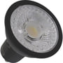 Nordtronic Long Life GU10 LED-pære, 5W, 2700K, 340lm, Ra/CRI>90, dimbar, flickerfree, svart