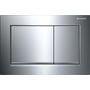 Geberit Omega30 betjeningsplate, mat krom/krom