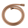 Grohe Silverflex bruseslange på 125 cm i farven Poleret Warm Sunset, vist opsvulmet.