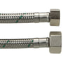 NEOFLEX® – Tilslutningsslange med rustfritt flet og omløpere, ⅜" x ½" - 300 mm
