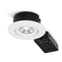 LED downlight, 500lm, 7W, 230V, 2700/3000/4000K, rund, hvit (matt) - Nordtronic Velia ECO