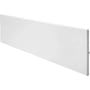 Adax NEO WiFi elradiator i lav model med 250W, hvid, 230V, med diskret design og ingen synlige knapper på fronten.