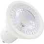 Nordtronic Long Life GU10 LED-pære, 5W, 4000K, 370lm, Ra/CRI>90, dimbar, flickerfree, hvit