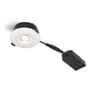 Nordtronic Low Profile Flexible G2 Ø75 - Dim To Warm - 320lm - inkl. driver - Hvit (matt) / Innen- og utendørs