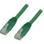 DELTACO U/UTP Cat6 patch kabel, halogenfri, 7 meter, grøn